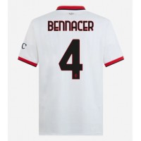 Camisa de time de futebol AC Milan Ismael Bennacer #4 Replicas 2º Equipamento 2024-25 Manga Curta